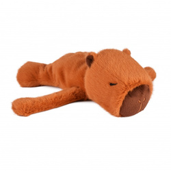 DOUDOU – Podcoll capybara plush slap bracelet, Histoire d'Ours, reddish-brown