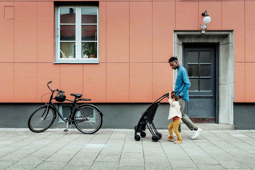 PåHoj - bike seat & stroller