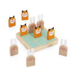 Janod - Wooden roll up with a bell Bird Tropic 10m +