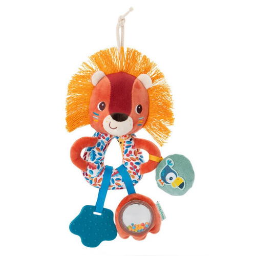 LILLIPUTIENS Multifunctional rattle Lion Jack 3 m+