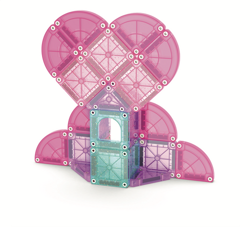 MAGNA-TILES - magnetic blocks Travel microMAGS Heart to Heart 26 pcs.