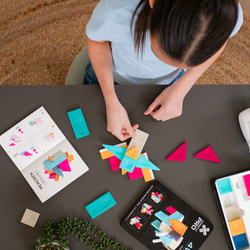 CONNETIX – Magnetic Tiles PRO Build It 4 Ways Animals Pack - 30 pieces