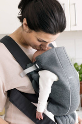 BABYBJÖRN - Baby Carrier MINI 3D Jersey, Dark Grey