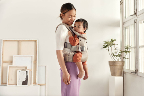 BABYBJÖRN - Baby Carrier ONE AIR 3D MESH, Grey Beige