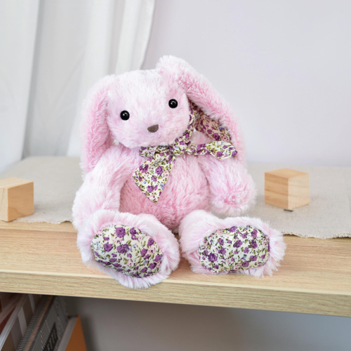 DOUDOU – plush rabbit Histoire d'Ours, 25 cm, pink