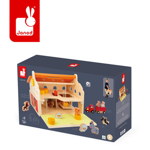 Janod - Magnetic puzzle Unicorn Magnetibook 3-8 years