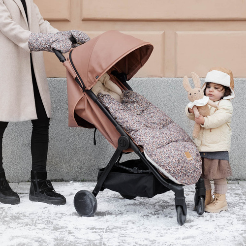 Elodie Details - Recycled polyester - Footmuff - Blue Garden