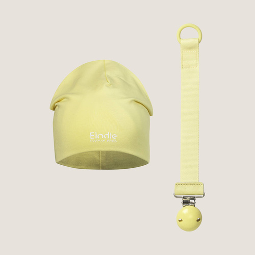 Elodie Details - Pacifier Clip Wood - Sunny Day Yellow