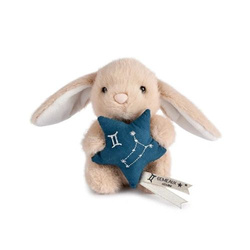 DOUDOU – DOUDOU ASTRO plush rabbit with zodiac sign, Doudou et Compagnie, 12 cm, Gemini