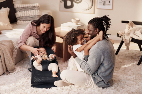 BABYBJORN - Toy for Bouncer - Googly eyes Black and White