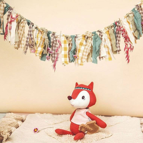 LILLIPUTIENS - A cuddly toy with a music box, Alice the Fox 0 m + ECO