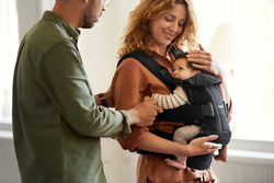 BABYBJÖRN - Baby Carrier ONE , Woven, Black