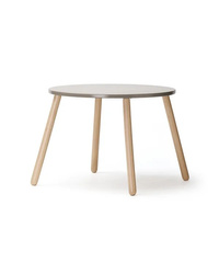 Kid's Concept - Stool and table set -  light brown