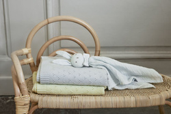 Elodie Details - Pointelle Blanket - Bermuda Blue