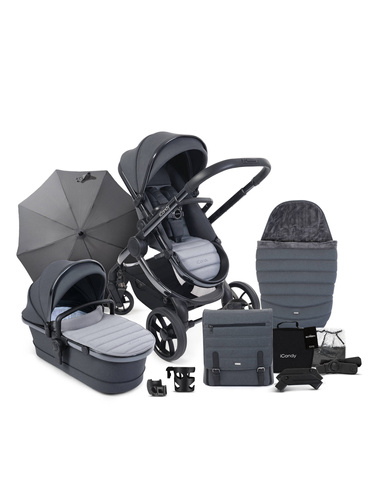 iCandy Peach 7 Pushchair and Carrycot Truffle - Complete Bundle