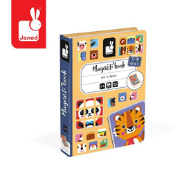 Janod - Magnetic puzzle Magnetibook animal puzzle
