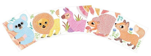 Janod - Creative set. Little animals 4+