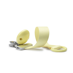 Elodie Details - Pacifier Clip Wood - Sunny Day Yellow