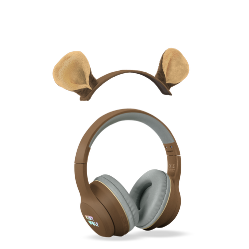 Kidywolf - Bluetooth headphones with magnetic ears KIDYEARS, bear