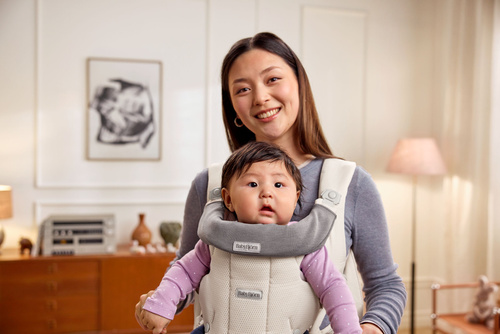 BABYBJORN - Baby Carrier HOLD, MESH, Cream