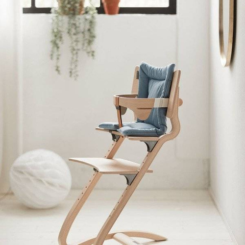 LEANDER - cushion for CLASSIC™ / LOUIE™ high chair, dusty blue