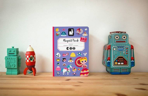 Janod - Magnetic Puzzle Princess Magnetibook collection 2018