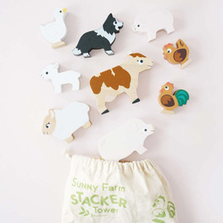 Le Toy Van – Wooden Farm Animal Figures