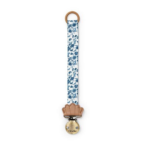 Elodie Details - Wood Pacifier Clip - Garden Leo Toile