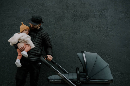 iCandy Peach 7 Pushchair and Carrycot Black - Complete Bundle