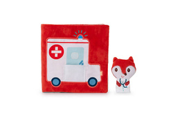 LILLIPUTIENS Activation book with mini-puppet Doctor Alice the fox 12 m+