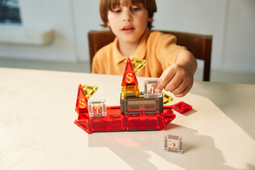 CLEVERCLIXX – Mini Tiles Sinterklaas magnetic tiles – 30 pieces