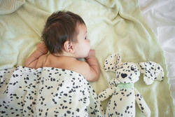Elodie Details - Crincled Blanket - Dalmatian Dots