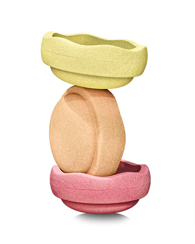 Stapelstein - Warm Sensory Disc Set - Pastel