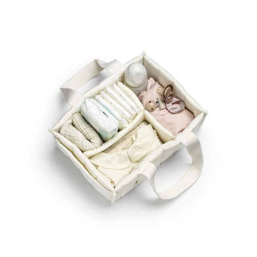 Elodie Details - Diaper Caddy, creamy white
