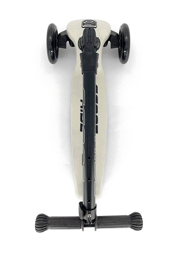 SCOOTANDRIDE - Highwaykick 3 LED - Folding scooter with light-up wheels 3+ Ash