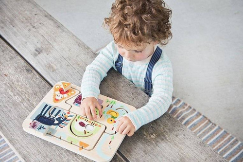 LILLIPUTIENS - Farma wooden sensory labyrinth 18 m +