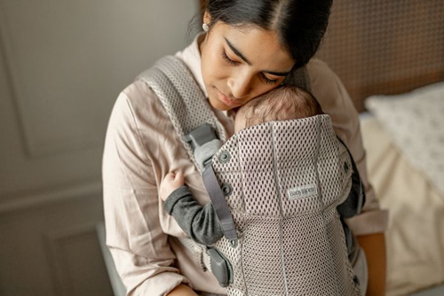 BABYBJORN - Baby Carrier Harmony 3D Mesh, Grey beige
