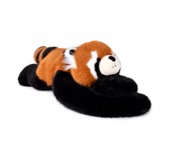 DOUDOU – Histoire d'Ours weighted red panda plush, 50 cm, orange
