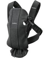 BABYBJÖRN - Baby Carrier MINI 3D Jersey, Charcoal Grey