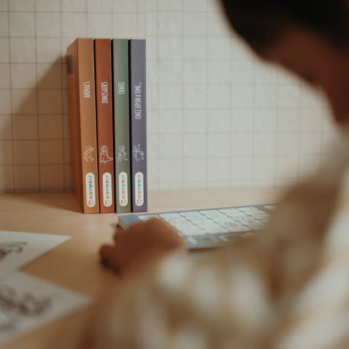 Kidywolf – illuminated drawing tablet KIDYDRAW MINI, Once upon a time