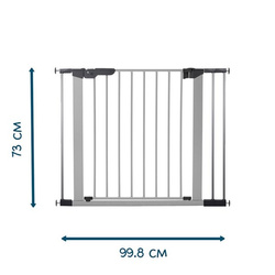 Baby Dan - Premier Safety Gate silver