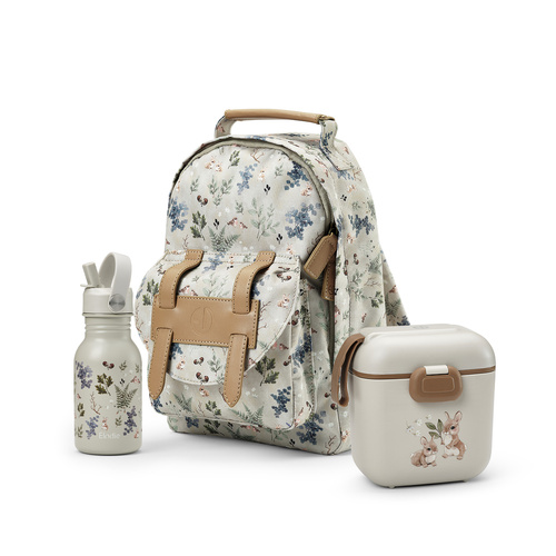 Elodie Details - BackPack MINI Backpack - Fairytale Forest + Water Bottle + Lunchbox - Bunny Darling - SET