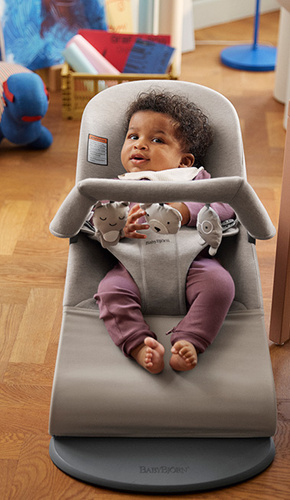 BABYBJORN - toy for bouncer - Soft Friends, Neutrals