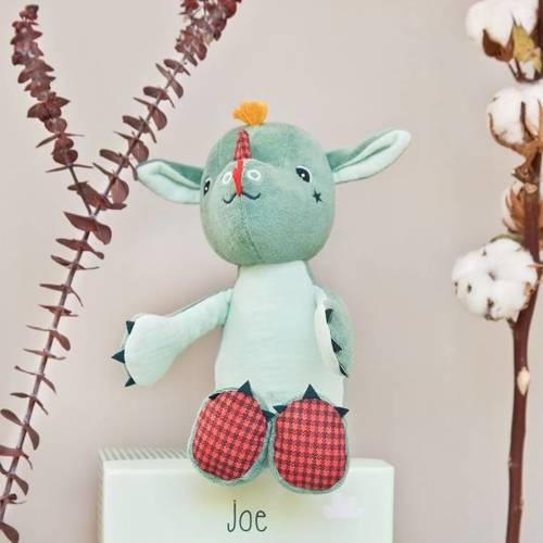 LILLIPUTIENS - Cuddly plush dragon Joe in gift box ECO 3m+