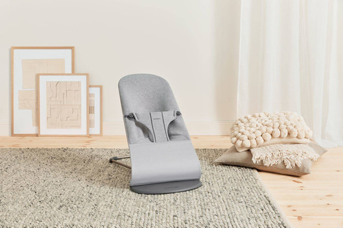 BABYBJÖRN - Bouncer Bliss - Light grey, 3D Jersey