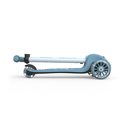SCOOTANDRIDE - Highwaykick 3S - scooter with 2-in-1 control system and LED wheels, foldable 3+, steel