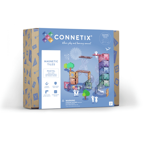 CONNETIX - Pastel Ball Run Expansion Pack 80 pc