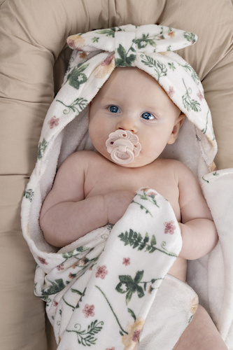 ELODIE DETAILS - latex Pacifier Binky Bloom 3m+, powder pink