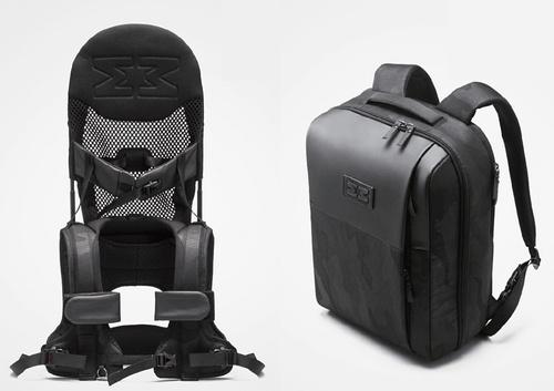 MiniMeis - G5 Carrier + Backpack HERO -  Black Premium - SET