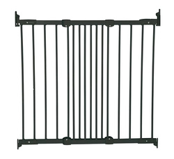 BabyDan Safety Gate FlexiFit, metal, black